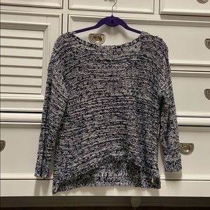 Knitted Open Back Sweater Top
